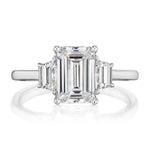 2.01ct Grand 3-Stone Diamond Engagement Ring