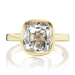 2.43ct Cushion Diamond Wyler Engagement Ring