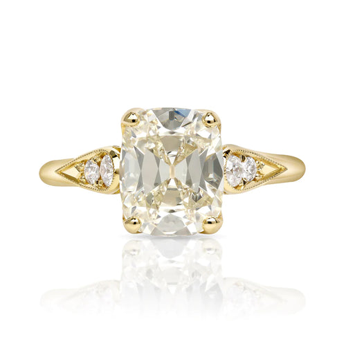 Amanda 2.04ct Cushion Cut Diamond Engagement Ring