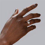 2.41ct Diamond Baxter Hidden Halo Engagement Ring
