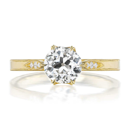 Grace Cathedral 1.14ct Old European Diamond Engagement Ring