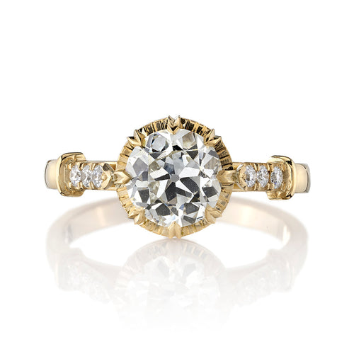 Arielle 1.76ct Old European Cut Diamond Engagement Ring