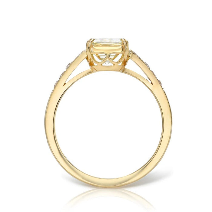 Lorraine 2.00ct Emerald Cut Engagement Ring