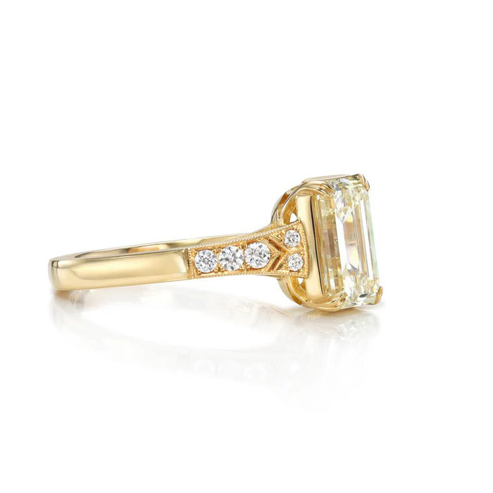 Lorraine 2.00ct Emerald Cut Engagement Ring