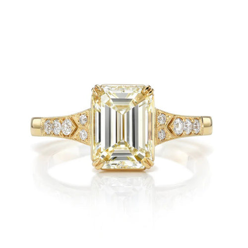 Lorraine 2.00ct Emerald Cut Engagement Ring