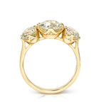 Three Stone Gia Diamond Engagement Ring