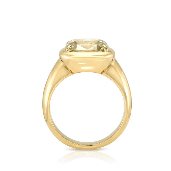 Cori 3.18ct Antique Cushion Diamond Engagement Ring