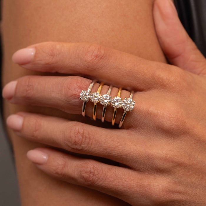 Baxter Round Engagement Ring