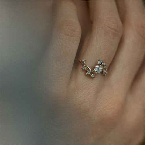 Small Round Celestial Ring Image 2