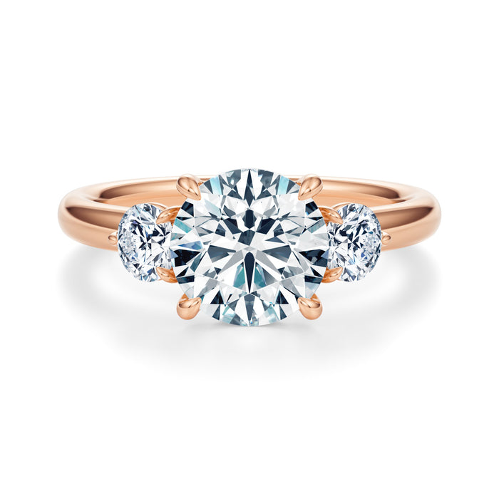 Elizabeth Three Stone Engagement Ring