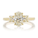 3-stone Diamond Engagement Ring