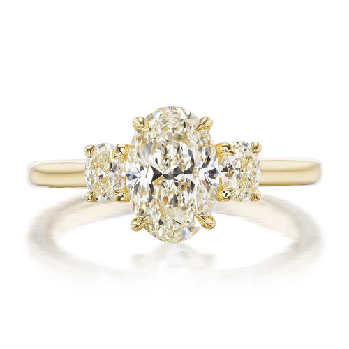 3-stone Diamond Engagement Ring