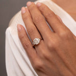 3-stone Diamond Engagement Ring