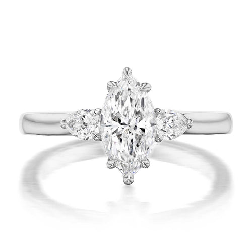 3-Stone Diamond Engagement Ring