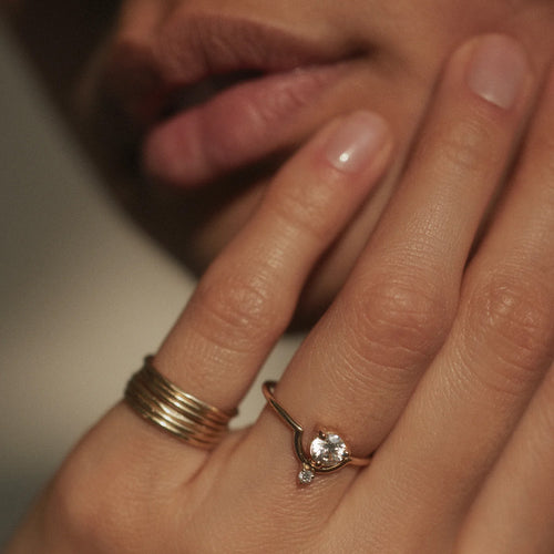 Nestled Engagement Ring Image 2