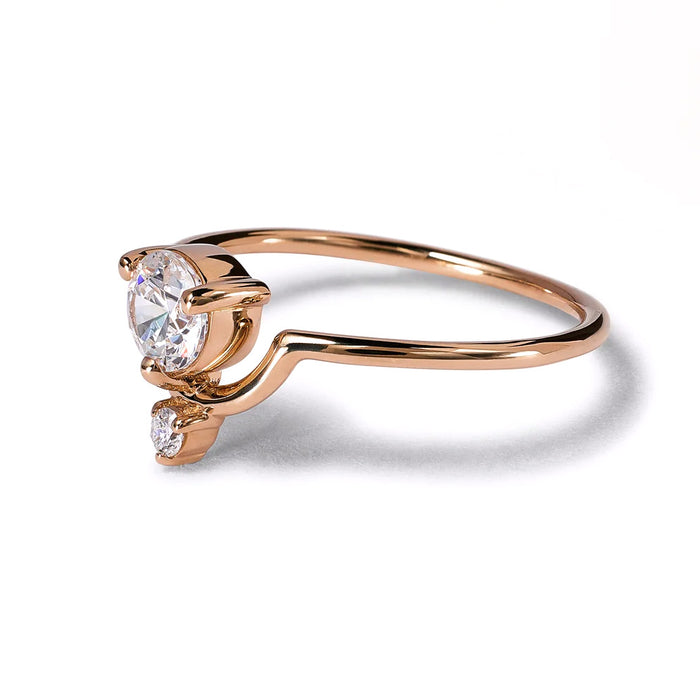 Nestled Engagement Ring