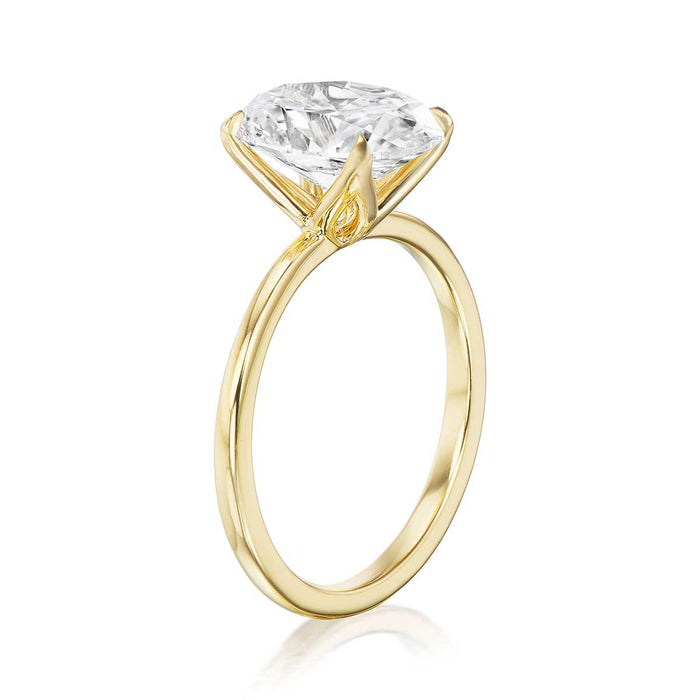 3.01ct Monroe Oval Diamond Engagement Ring