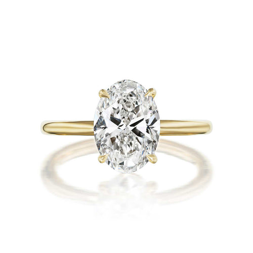 Baxter Solitaire 1.01ct Oval Diamond Engagement Ring
