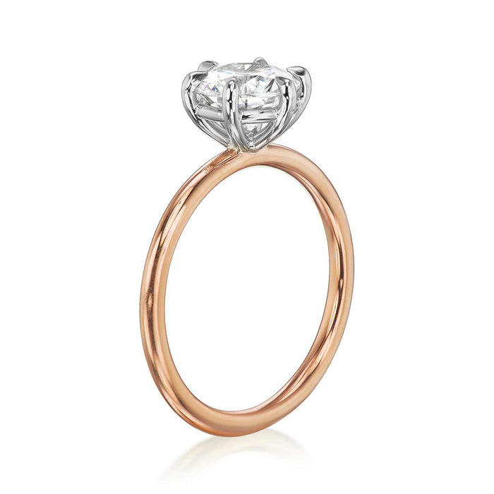 Two-Tone Baxter Engagement Ring Setting