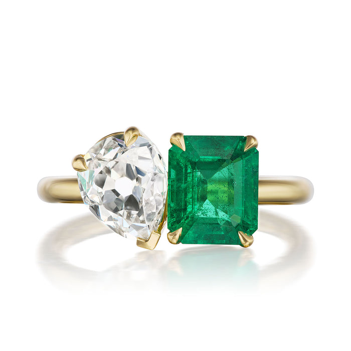 Toi et Moi Engagement Ring Setting