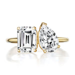 Toi et Moi Engagement Ring Setting