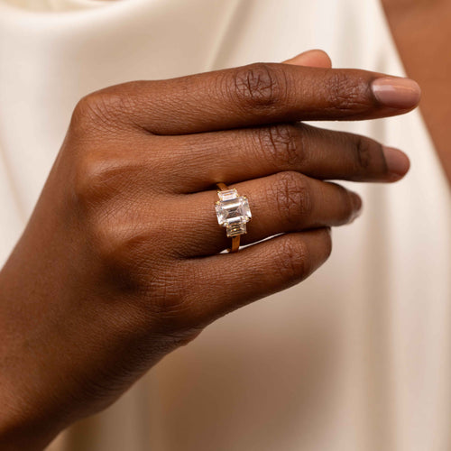 Grand Special 3 Stone Engagement Ring Image 2