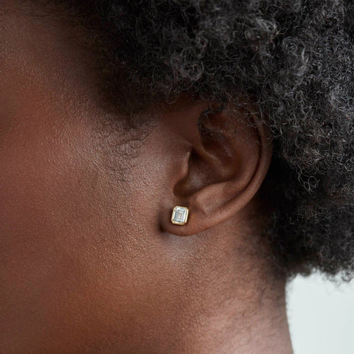 Diamond Leah Stud Earrings Image 2