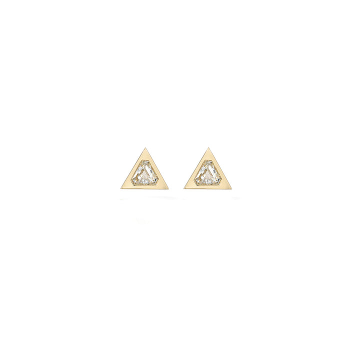 Diamond Sloane Stud Earrings