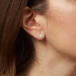 0.58tcw Diamond Cluster Stud Earrings