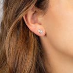 Trellis Cluster Stud Earrings
