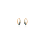 Blue Diamond The Arch Prosperity Mini Prosperity Hoop Earrings