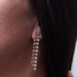 Diamond Tassel Earrings