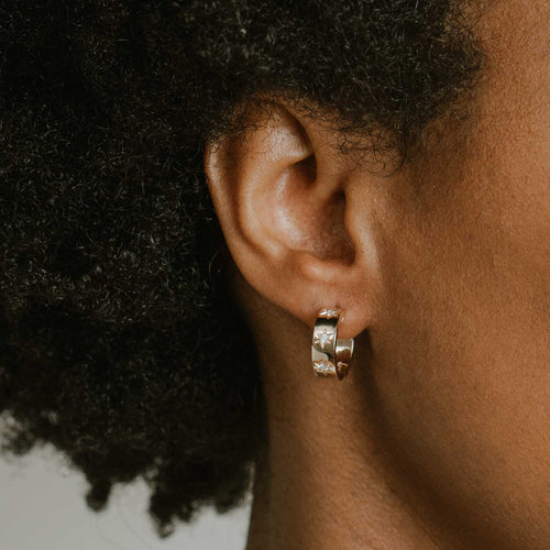 Diamond Flush Set Star Earrings Image 2