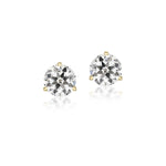 2.41tcw Antique Old European Cut Diamond Stud Earrings
