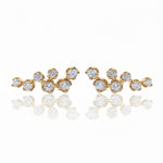 Diamond Sprinkle Stud Earrings