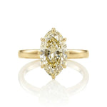 Baxter 4.04ct Oval Cut Diamond Engagement Ring