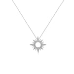 Diamond Soleil Pendant Necklace