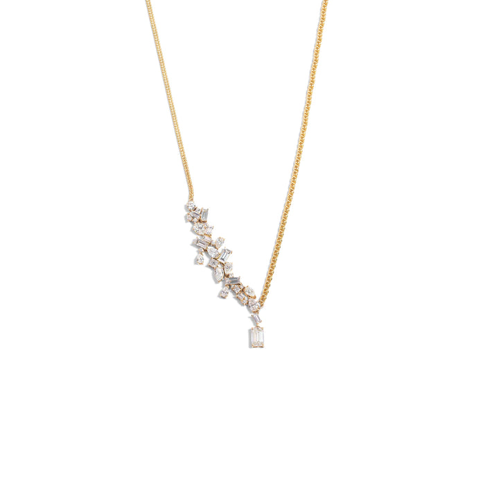 Diamond Trellis Necklace