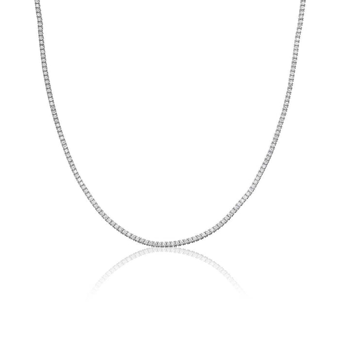 6.47tcw Diamond Tennis Necklace