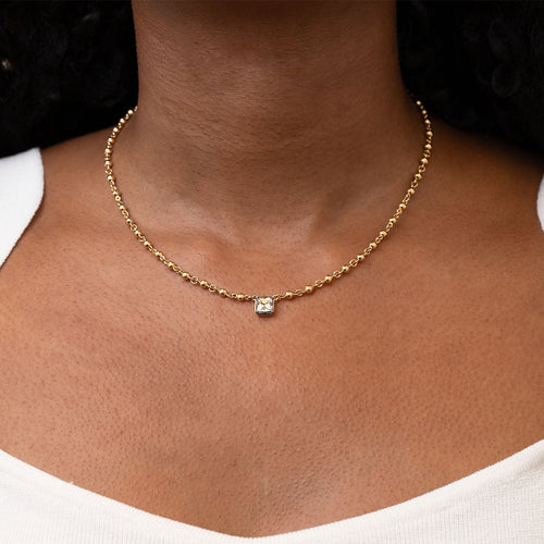 Rosalina 1.11ct Diamond Necklace Image 2