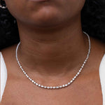 6.65tcw Mixed Cut Diamond Necklace
