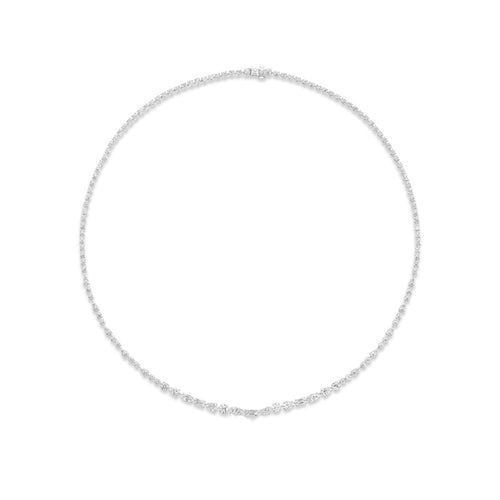 6.65tcw Mixed Cut Diamond Necklace