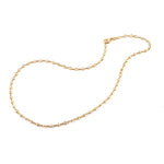 Old Euro Diamond Chain Necklace