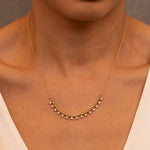 Diamond Bead Necklace