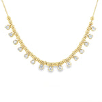 Diamond Bead Necklace