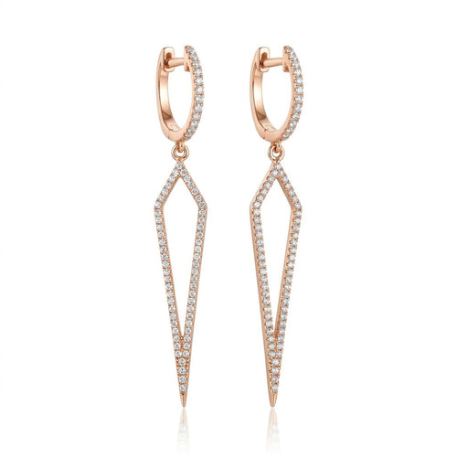 Diamond Dagger Earrings