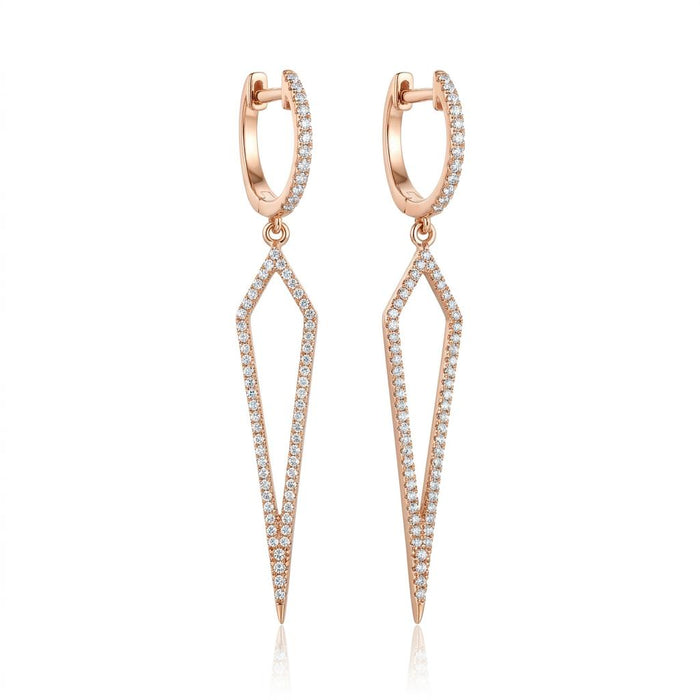 Diamond Dagger Earrings