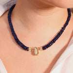 "Bana" Pavé Diamond Bead Pendant