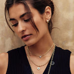 Rosary Bead Chain Necklace