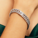 Diamond Embrace Link Bracelet